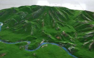 现代峪泉镇峪泉镇沙盘模型的优势