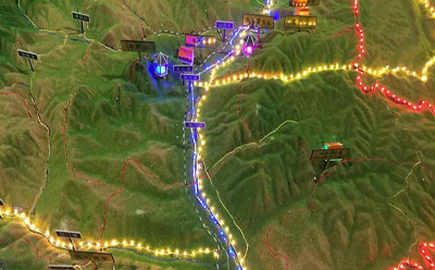 模型公司是如何制作峪泉镇峪泉镇沙盘模型底座的