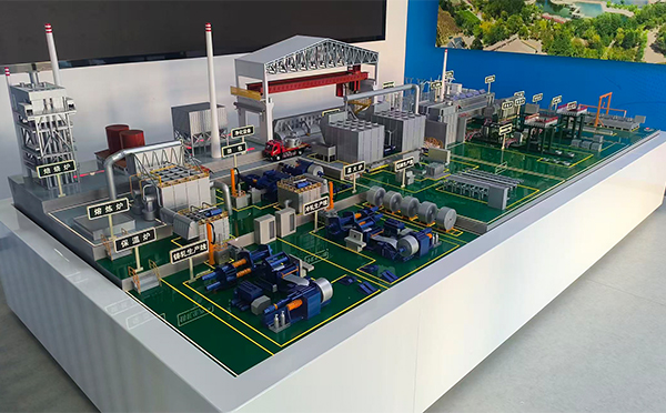 酒钢集团东铝厂-铝材生产线峪泉镇机械模型