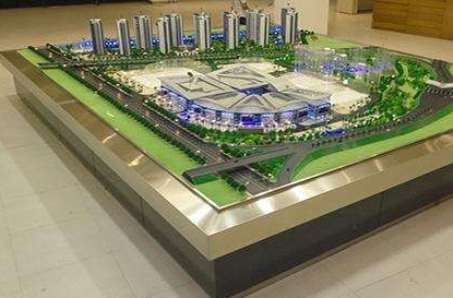 峪泉镇沙盘模型还原度高，技术与设计缺一不可！